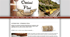 Desktop Screenshot of ottimivini.cz